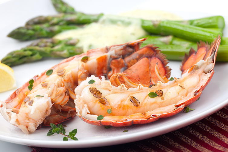 Bent Pine Lobster Tail Dinner
