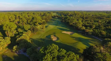 Arial View of Bent Pine Golf Course